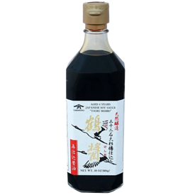 Soy Sauce aged 4 years (Tsuru Bishio) | Gourmet Italian Food Store