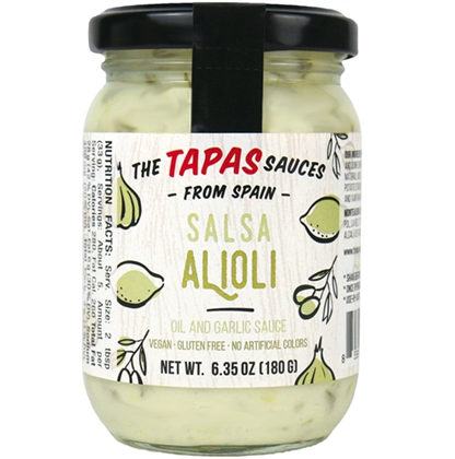 Spanish Tapas Sauces Salsa Alioli